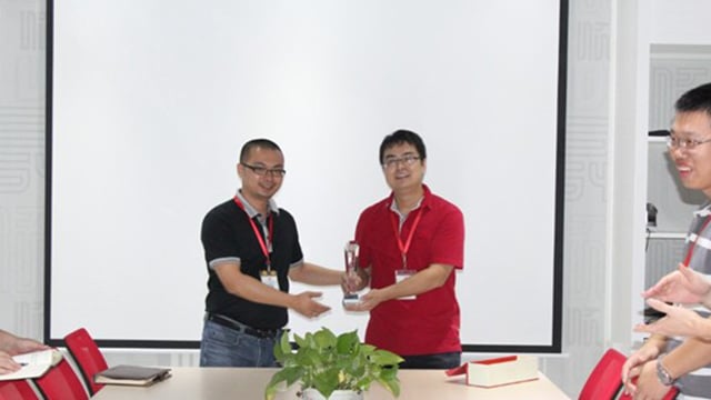 顺祥第三季度销售冠军与进步奖诞生——坚持引领进步，努力成就冠军