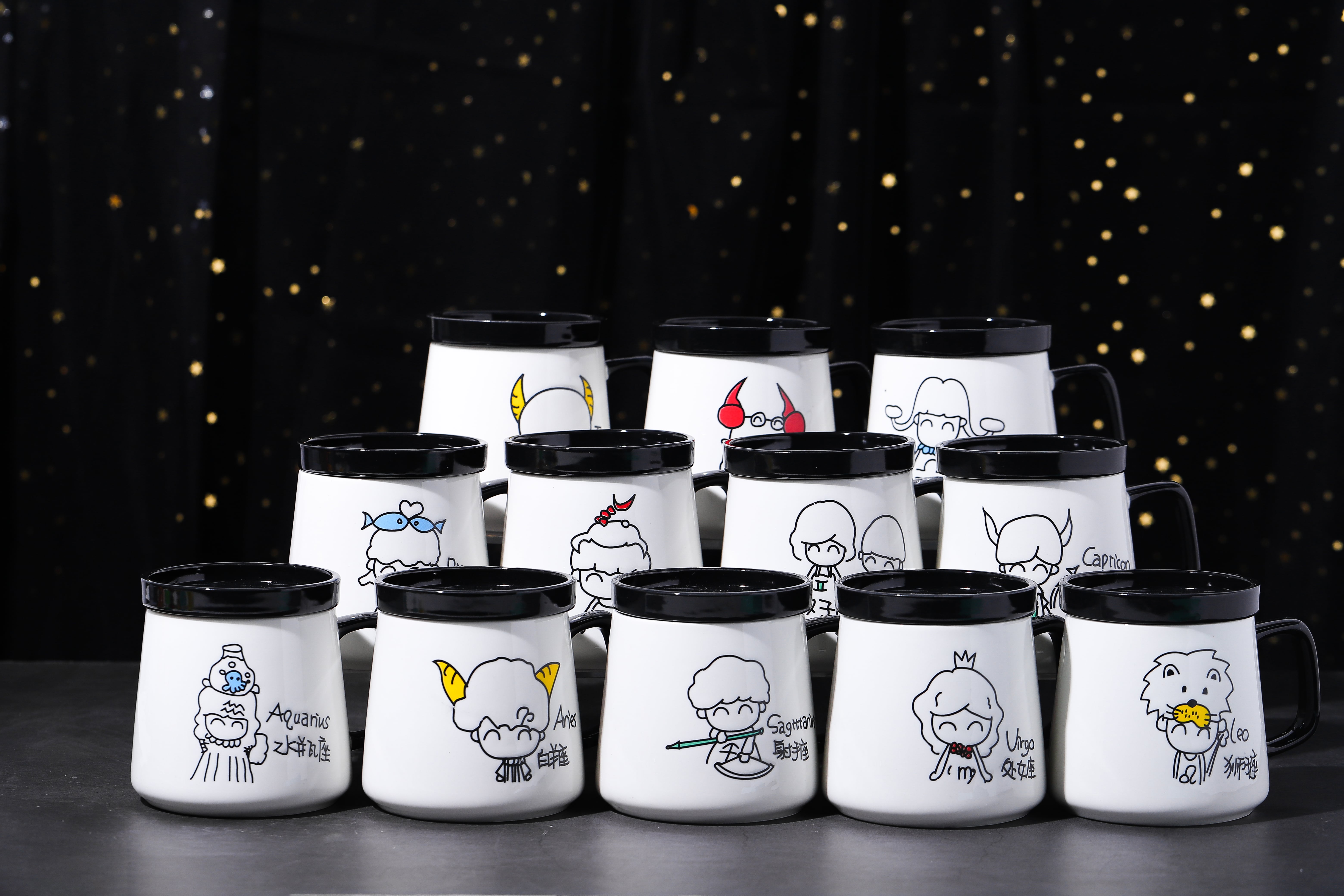 顺祥十二星座系列水杯开售秒光，太豪横了！